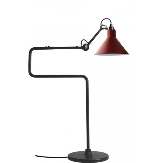 DCW 에디션 램프 그라스 317 Conic 블랙 / Red DCW EDITIONS Lampe Gras 317 Conic Black / Red 32334