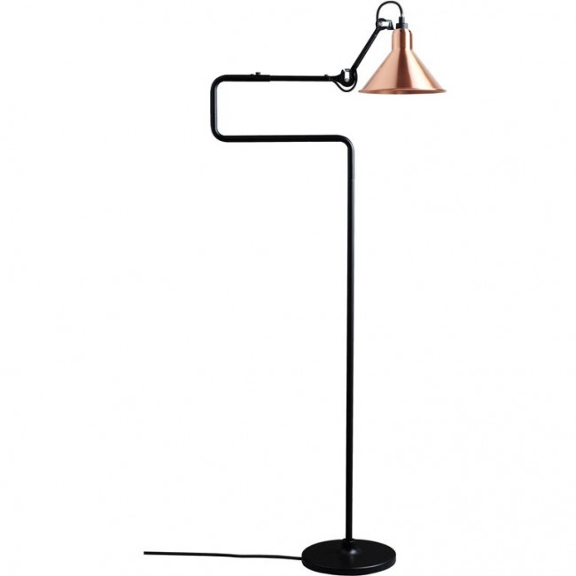 DCW 에디션 램프 그라스 411 Conic 블랙 / 코퍼 DCW EDITIONS Lampe Gras 411 Conic Black / Copper 31863