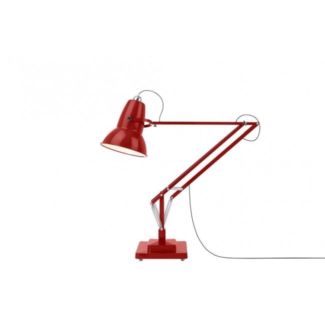 앵글포이즈 오리지널 1227 자이언트 장스탠드 플로어 조명 Lamp 크림슨 레드 Anglepoise Original 1227 Giant Floor Lamp Crimson red 31660