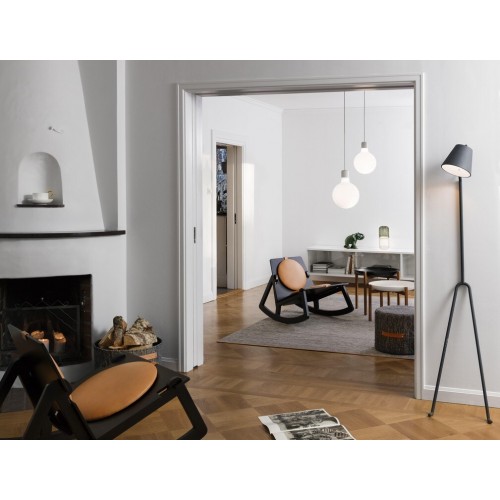 디자인 하우스 스톡홀름 Mañana 스탠드조명 플로어스탠드 with cor_d dimmer 그래파이트 Design House Stockholm Mañana floor lamp with cord dimmer Graphite 31135