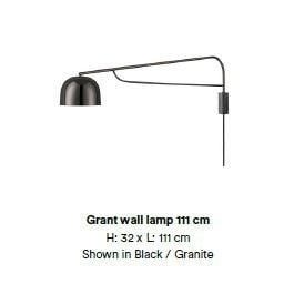 노만코펜하겐 Grant 1110mm LED 블랙 Normann Copenhagen Grant 1110mm LED Black 29540