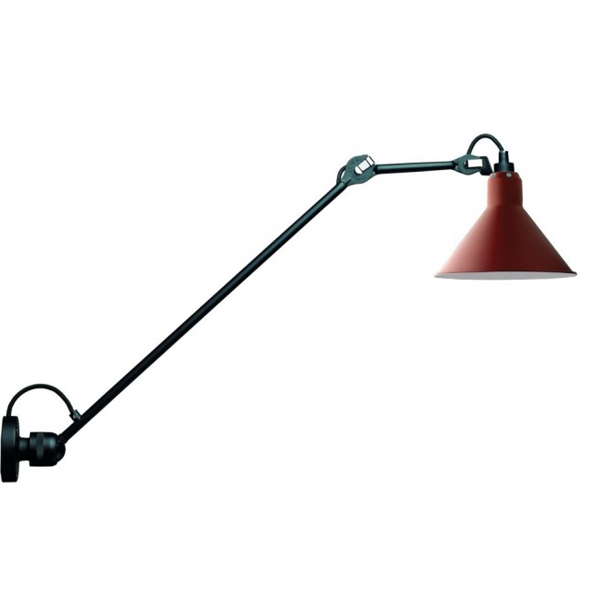DCW 에디션 램프 그라스 304 L60 Conic 블랙 / Red DCW EDITIONS Lampe Gras 304 L60 Conic Black / Red 29069