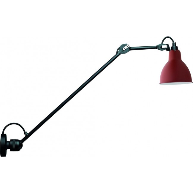 DCW 에디션 램프 그라스 304 L60 Round 블랙 / Red DCW EDITIONS Lampe Gras 304 L60 Round Black / Red 29056