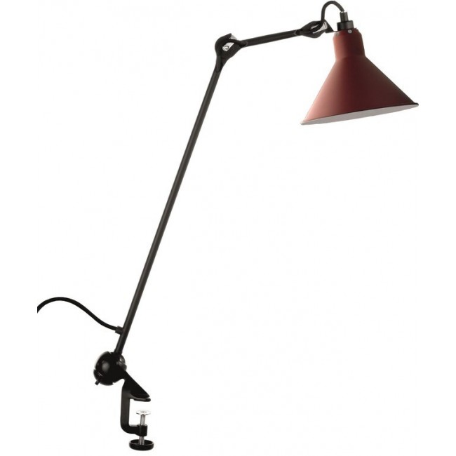 DCW 에디션 램프 그라스 201 Conic 블랙 / Red DCW EDITIONS Lampe Gras 201 Conic Black / Red 29048