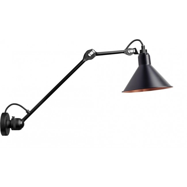 DCW 에디션 램프 그라스 304 L40 Conic 블랙 / 블랙 / 코퍼 DCW EDITIONS Lampe Gras 304 L40 Conic Black / Black / Copper 28836