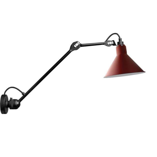 DCW 에디션 램프 그라스 304 L40 Conic 블랙 / Red DCW EDITIONS Lampe Gras 304 L40 Conic Black / Red 28828