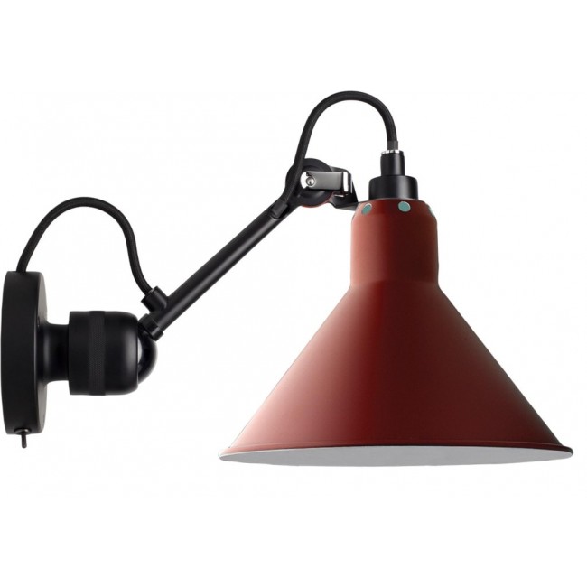 DCW 에디션 램프 그라스 304 SW Conic 블랙 / Red DCW EDITIONS Lampe Gras 304 SW Conic Black / Red 28815
