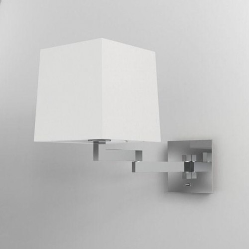 아스트로 Momo 벽조명 벽등 + kap 사각 스퀘어 175mm 크롬 / 화이트 Astro Momo wall light + kap square 175mm Chrome / White 26597
