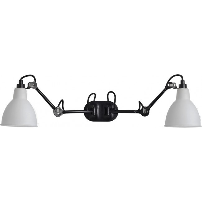 DCW 에디션 램프 그라스 204 더블 PC 매트 블랙 DCW EDITIONS Lampe Gras 204 Double PC Matted black 24139