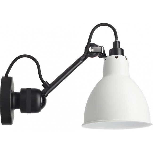 DCW 에디션 램프 그라스 304 Round 블랙 / 화이트 DCW EDITIONS Lampe Gras 304 Round Black / White 23856