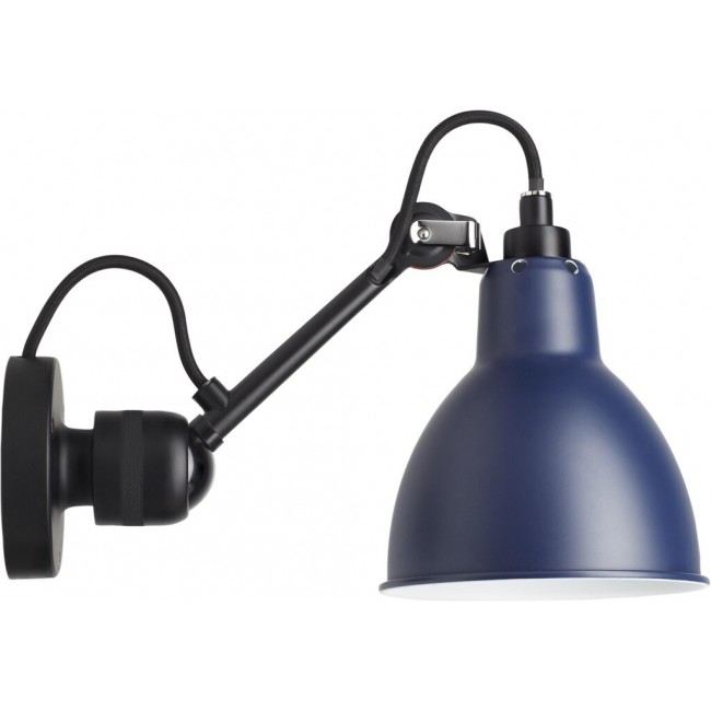 DCW 에디션 램프 그라스 304 Round 블랙 / 블루 DCW EDITIONS Lampe Gras 304 Round Black / Blue 23846