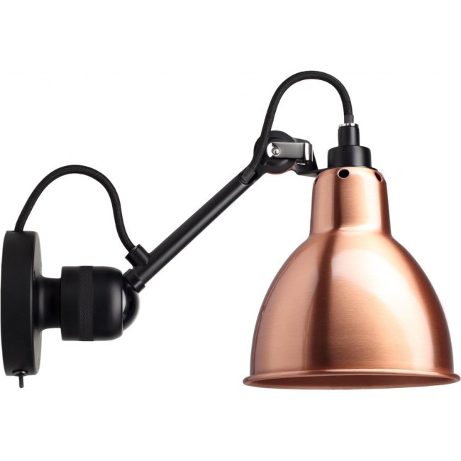 DCW 에디션 램프 그라스 304 SW Round 블랙 / 코퍼 DCW EDITIONS Lampe Gras 304 SW Round Black / Copper 23569