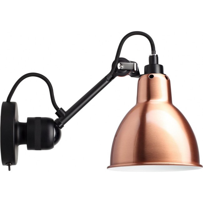 DCW 에디션 램프 그라스 304 SW Round 블랙 / 코퍼 / 화이트 DCW EDITIONS Lampe Gras 304 SW Round Black / Copper / White 23560