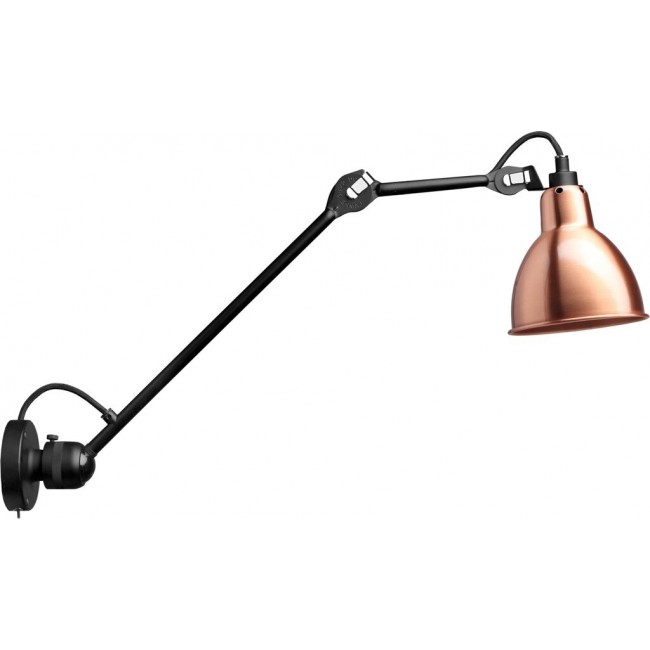 DCW 에디션 램프 그라스 304 L40 Round 블랙 / 코퍼 DCW EDITIONS Lampe Gras 304 L40 Round Black / Copper 23551