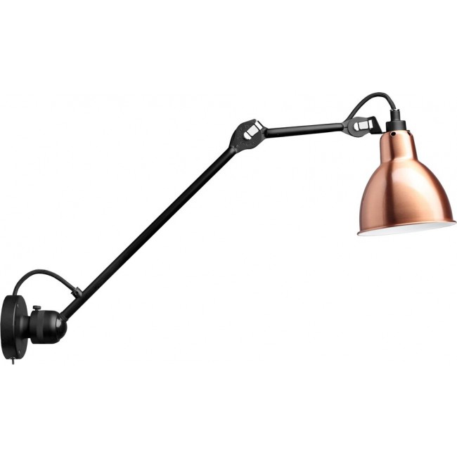 DCW 에디션 램프 그라스 304 L40 Round 블랙 / 코퍼 / 화이트 DCW EDITIONS Lampe Gras 304 L40 Round Black / Copper / White 23548