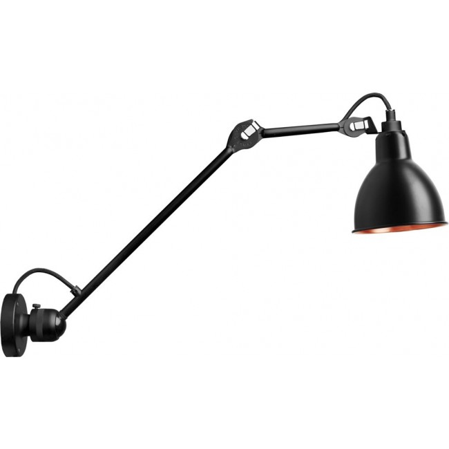 DCW 에디션 램프 그라스 304 L40 Round 블랙 / 블랙 / 코퍼 DCW EDITIONS Lampe Gras 304 L40 Round Black / Black / Copper 23547