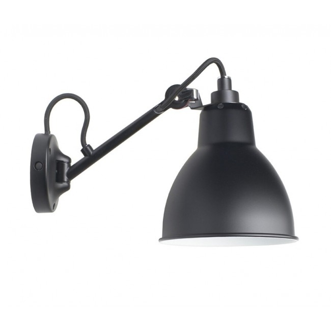 DCW 에디션 램프 그라스 N 104 Round 블랙 / 블랙 DCW EDITIONS Lampe Gras N 104 Round Black / Black 23326