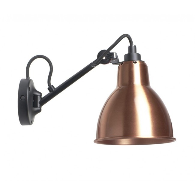DCW 에디션 램프 그라스 N 104 Round 블랙 / 코퍼 DCW EDITIONS Lampe Gras N 104 Round Black / Copper 23323