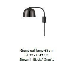 노만코펜하겐 Grant 430mm LED 블랙 Normann Copenhagen Grant 430mm LED Black 22483