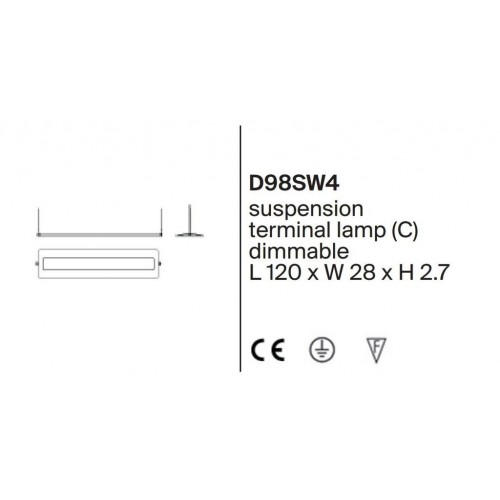 루체플랜 Fienile D98SW4 additional terminal lamp Grey Luceplan Fienile D98SW4 additional terminal lamp Grey 19809