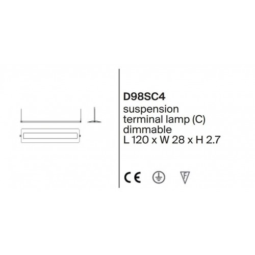 루체플랜 Fienile D98SC4 additional terminal lamp Grey Luceplan Fienile D98SC4 additional terminal lamp Grey 19808