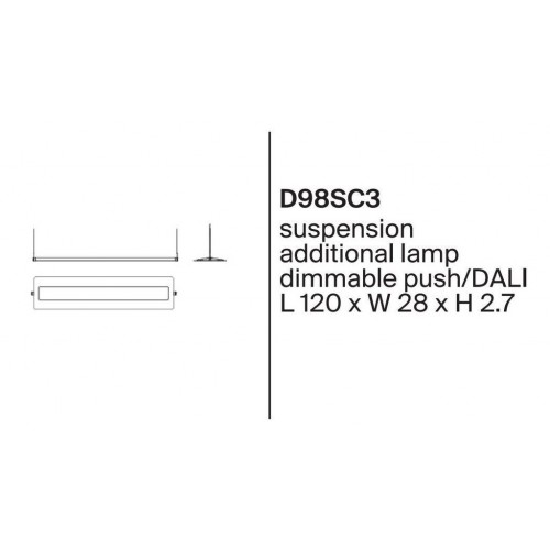 루체플랜 Fienile D98SC3 additional intermediate lamp Grey Luceplan Fienile D98SC3 additional intermediate lamp Grey 19151