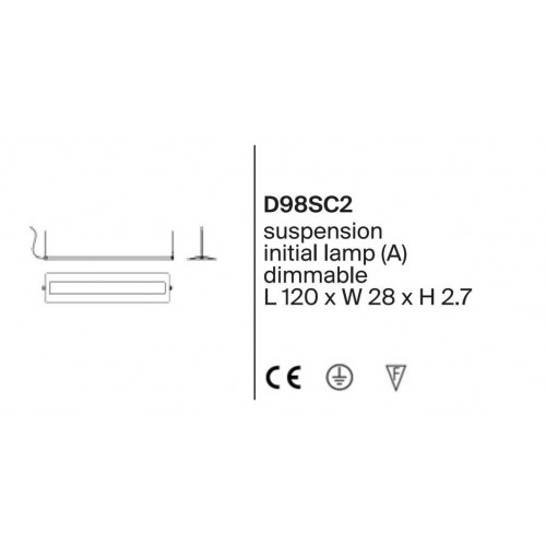 루체플랜 Fienile D98SC2 initiele lamp Grey Luceplan Fienile D98SC2 initiele lamp Grey 19145