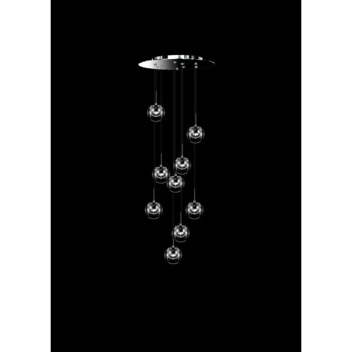 KDLN Dew 샹들리에 9 블랙 KDLN Dew chandelier 9 Black 18974