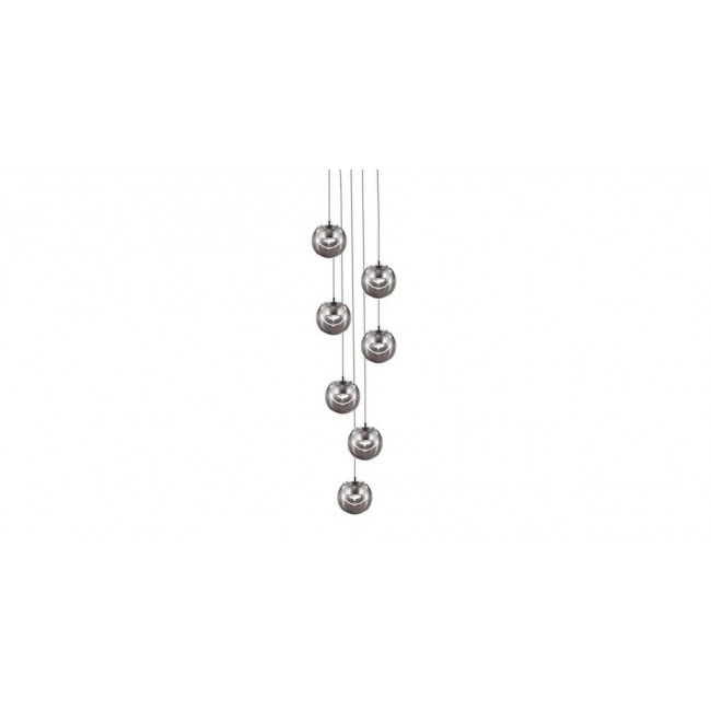 KDLN Dew 샹들리에 7 크롬 / 트랜스페런트 KDLN Dew chandelier 7 Chrome / Transparent 18957