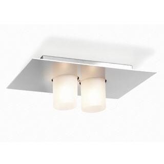 PSM Lighting Titus surface mounted ceiling lamp with 글라스 Satin-finished aluminium 00Z3U