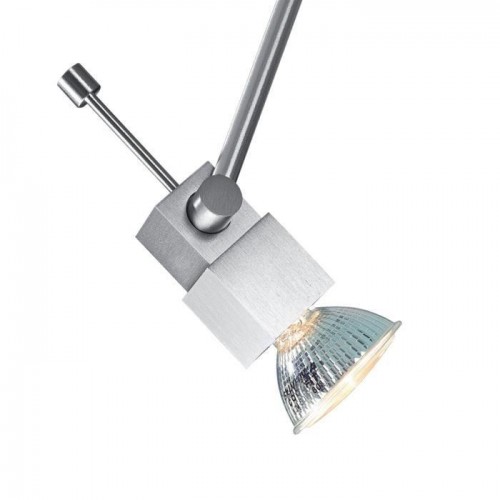 PSM Lighting Capri 사각 directional spot with end type M10 Satin-finished aluminium PS 7110.14