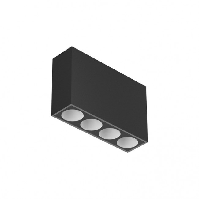 플로스 Light Shadow 서피스 4 Spots Dali 블랙 / 화이트 / 블랙 FLOS Light Shadow Surface 4 Spots Dali Black / White / Black 10756