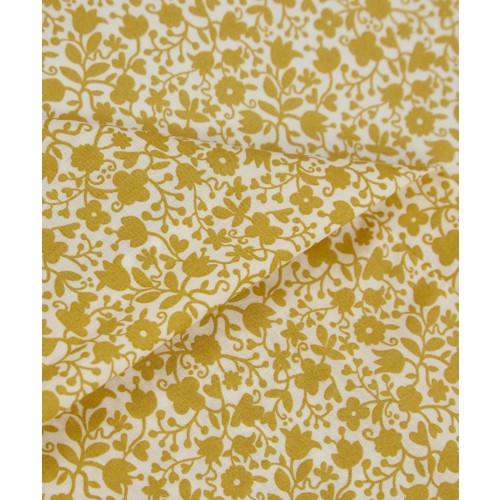 코코 앤 울프 플로라L Stencil Honey Single Flat Sheet Coco & Wolf Floral Stencil Honey Single Flat Sheet 01053