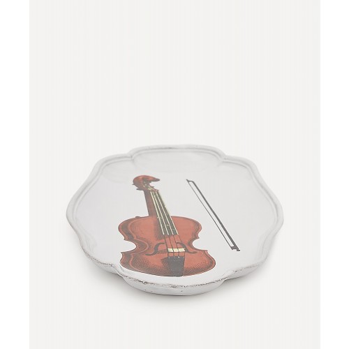 아스티에 드 빌라트 Violin 플래터 Astier de Villatte Violin Platter 00788