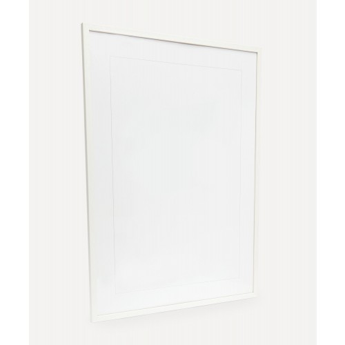 플레이타입 화이트 Solid Oak Wood 프레임 50x70 PLTY White Solid Oak Wood Frame 50x70 00592