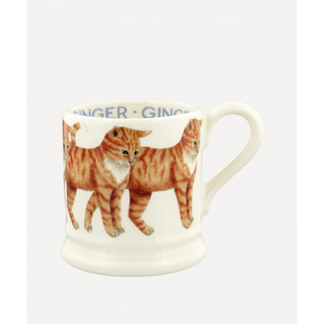 엠마 브릿지워터 진저 Cat Half-Pint 머그 Emma Bridgewater Ginger Cat Half-Pint Mug 00462