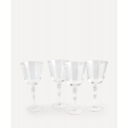 소호 홈 Newington 화이트 레드 와인잔 4세트 구성 Soho Home Newington White Wine Glasses Set of Four 00289