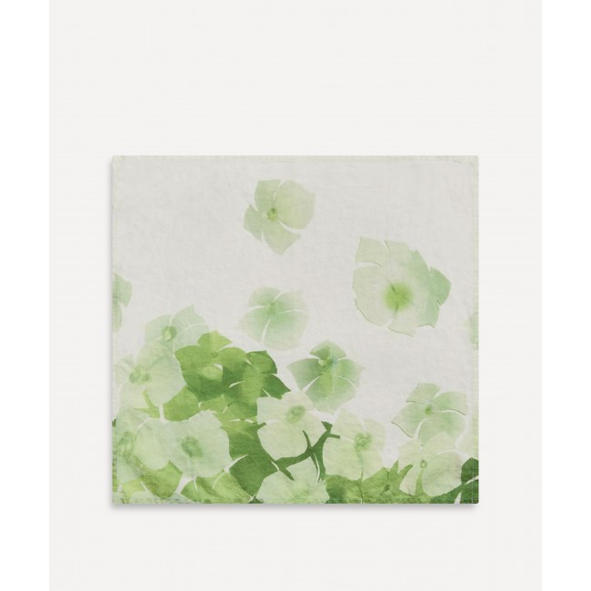 서머릴 앤 비숍 화이트 Hydrangea 린넨 냅킨 Summerill & Bishop White Hydrangea Linen Napkin 00246