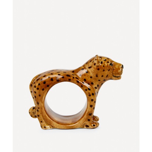 퀘일 Leopard 냅킨 링 Quail Leopard Napkin Ring 00199