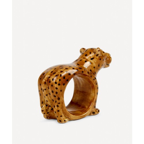 퀘일 Leopard 냅킨 링 Quail Leopard Napkin Ring 00199