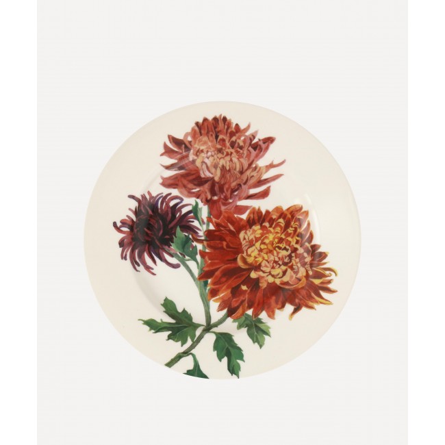 엠마 브릿지워터 플라워S CHRYSANTH에뮤M 8.5-Inch 접시 Emma Bridgewater Flowers Chrysanthemum 8.5-Inch Plate 00059