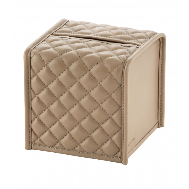Riviere Quilted Leather 사각 Tissue Box 16147789