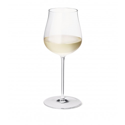 조지젠슨 Set of 6 Sky 크리스탈 화이트 레드 와인잔 (350ml) Georg Jensen Set of 6 Sky Crystal White Wine Glasses (350ml) 01999