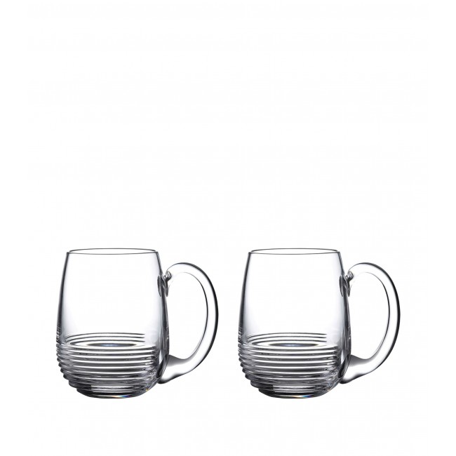 워터포드 Set of 2 Mixology Circon Tankard 글라스ES (500ml) Waterford Set of 2 Mixology Circon Tankard Glasses (500ml) 01900