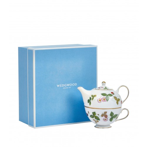 웨지우드 와일드 스트로베리 Tea For One Wedgwood Wild Strawberry Tea For One 01651