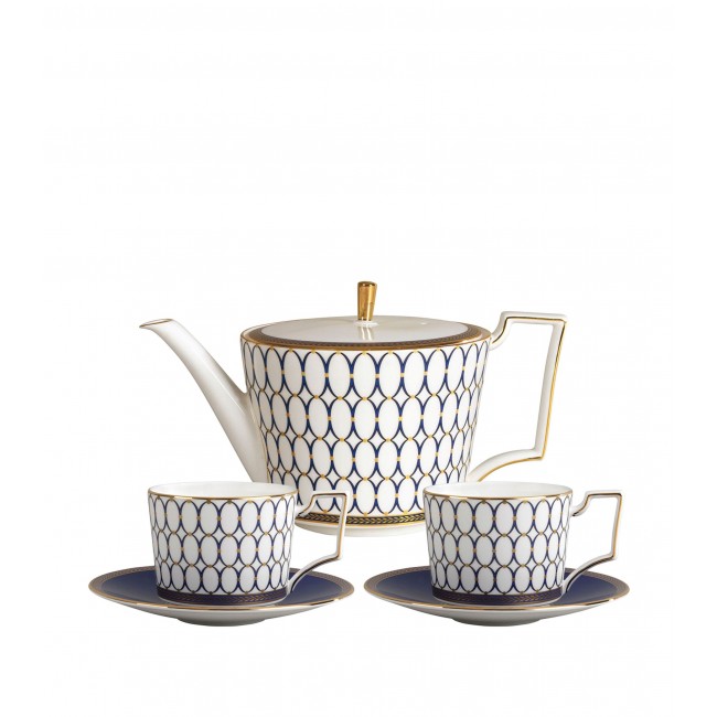 웨지우드 르네상스 골드 티 세트 Wedgwood Renaissance Gold Tea Set 01535