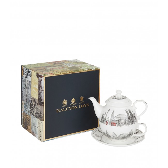 Halcyon Days London Icons Tea For One Set 16566501