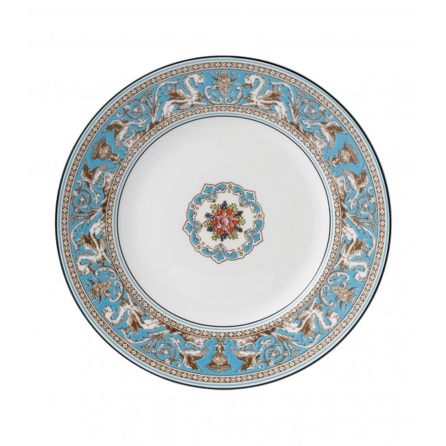 웨지우드 Florentine 터쿼이즈 접시 (23cm) Wedgwood Florentine Turquoise Plate (23cm) 01091