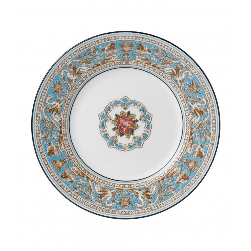 웨지우드 Florentine 터쿼이즈 접시 (18cm) Wedgwood Florentine Turquoise Plate (18cm) 01088