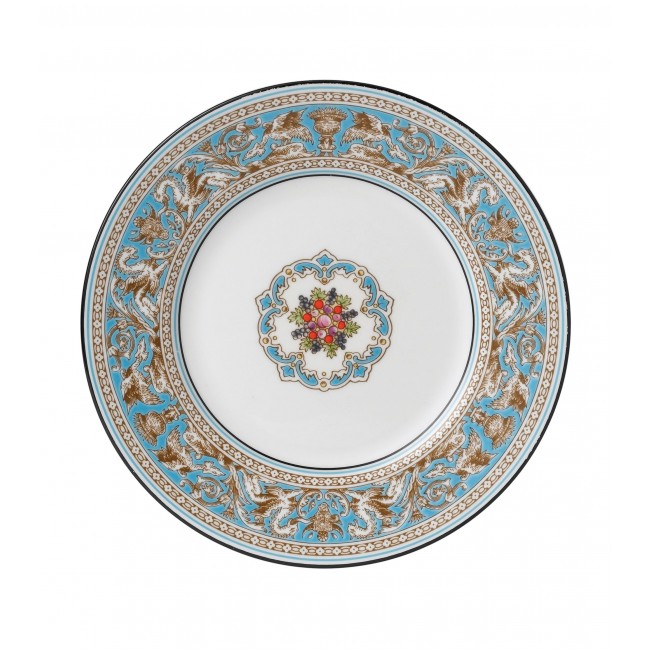 웨지우드 Florentine 터쿼이즈 접시 (18cm) Wedgwood Florentine Turquoise Plate (18cm) 01088